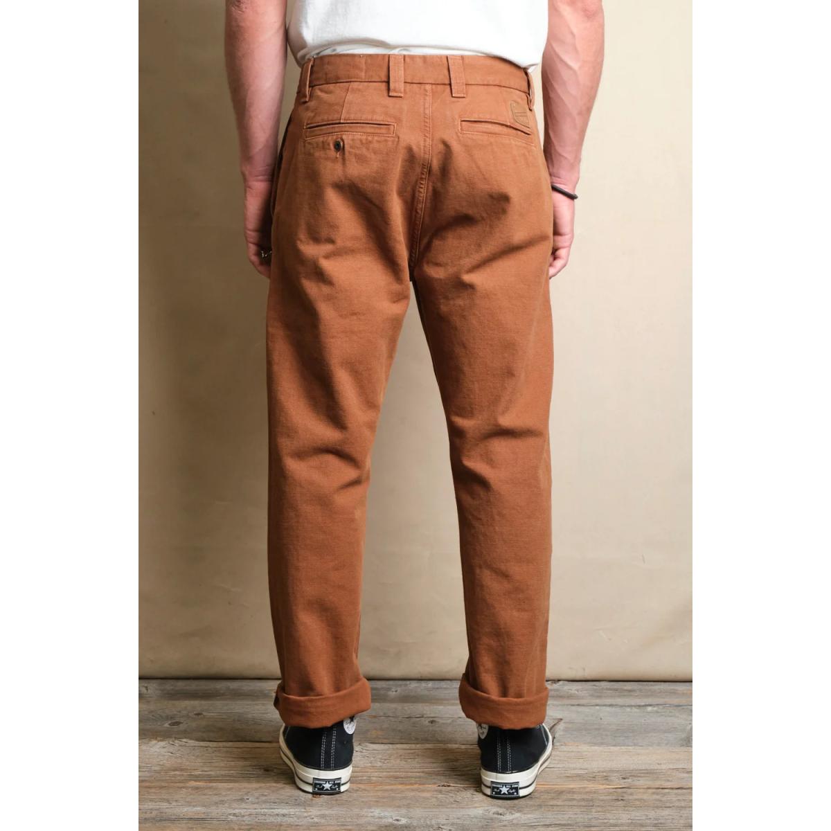 Deck Pant 14 Ounce Slub Rust - Pants