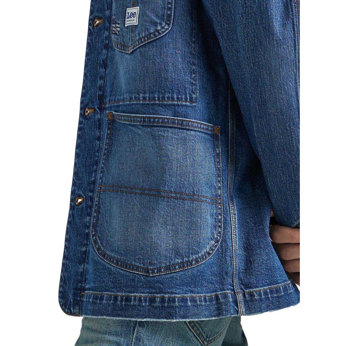 Denim Chore Coat Mid Wash - Chore Coat