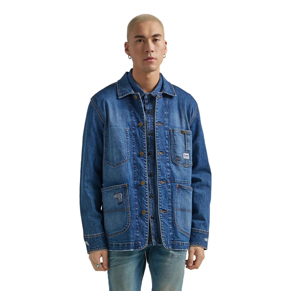 Denim Chore Coat Mid Wash - Chore Coat