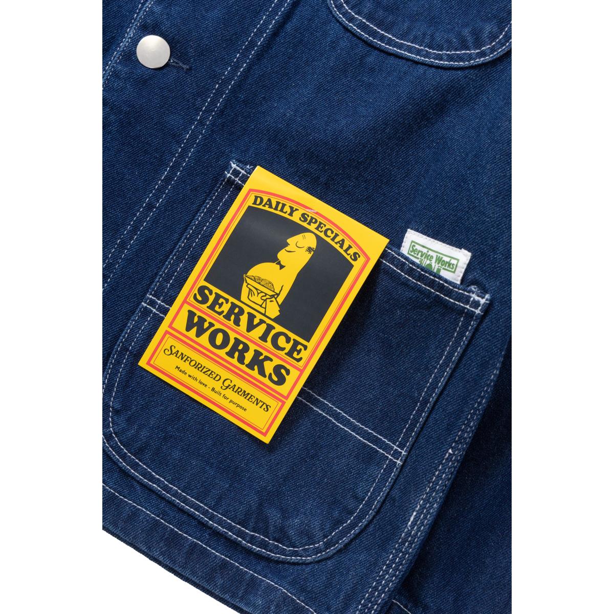 Denim Coverall 2.0 One Wash - Chore Coat