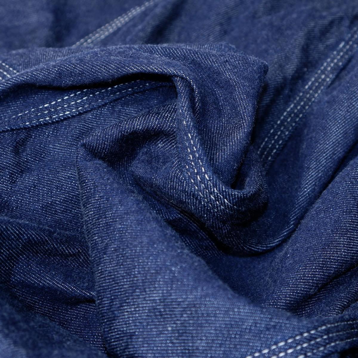 Denim Railroad Jacket - Denim Jacket