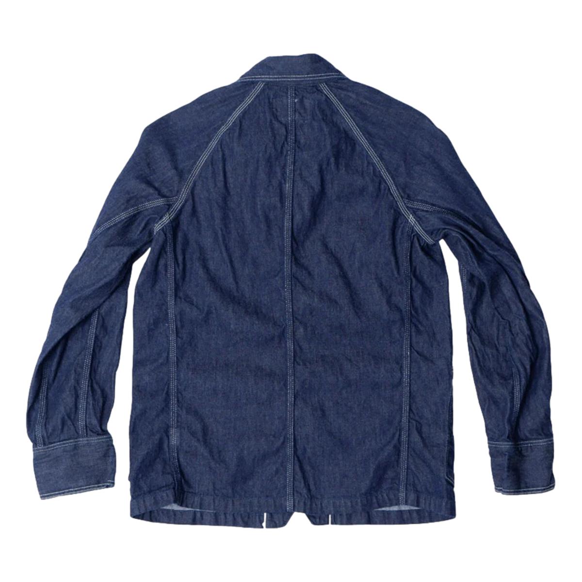 Denim Railroad Jacket - Denim Jacket