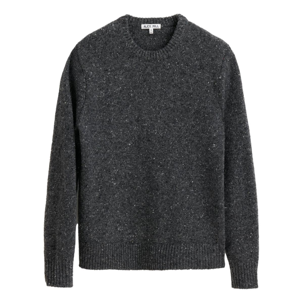 Donegal Crew Neck Sweater Charcoal - Sweater