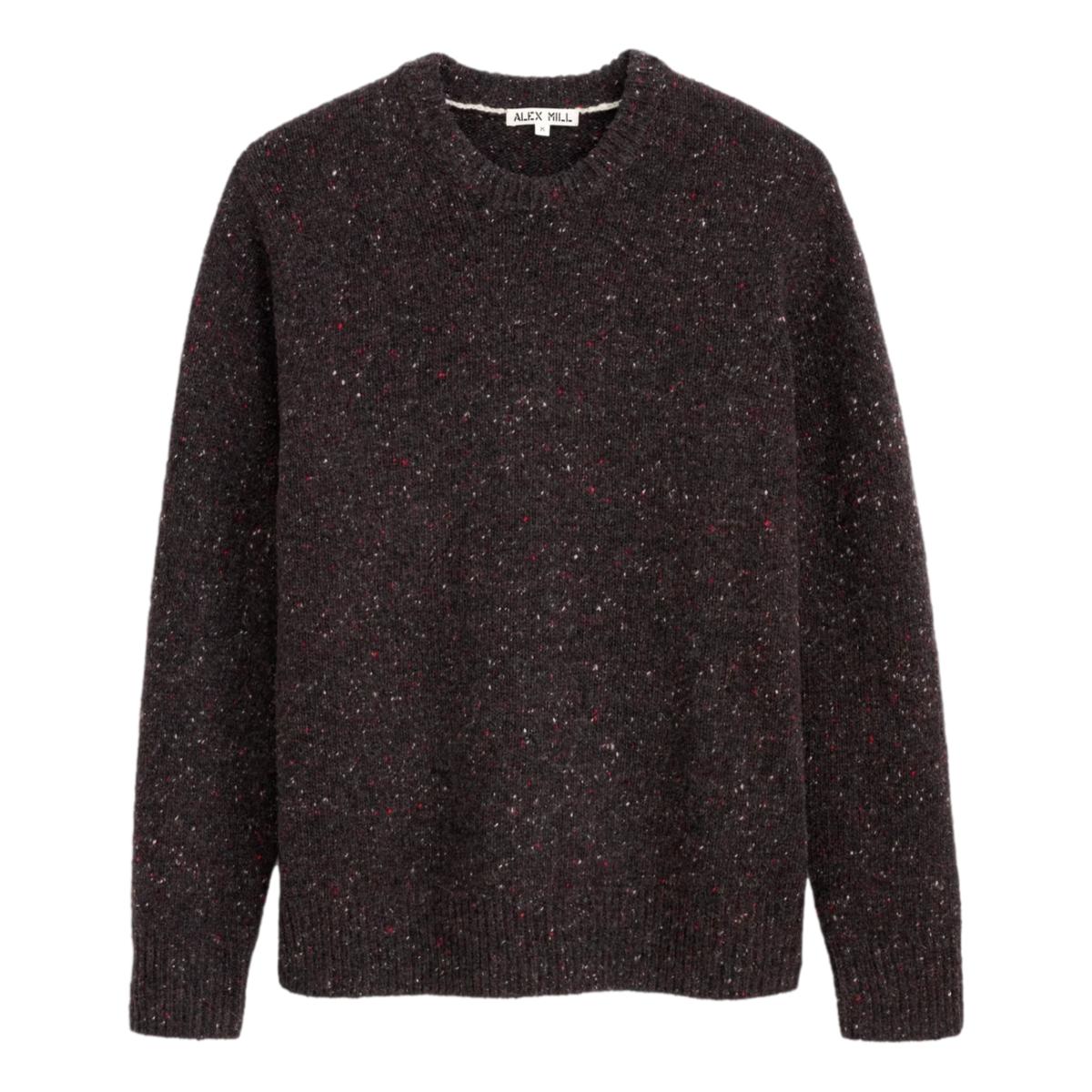 Donegal Crew Neck Sweater Pinot Noir - Sweater