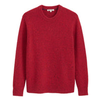 Donegal Crew Neck Sweater Red - Sweater