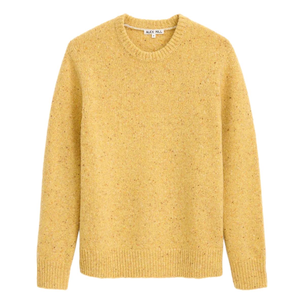 Donegal Crew Neck Sweater Sunflower - Sweater