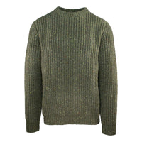 Donegal Crewneck Sweater Olive - Sweater