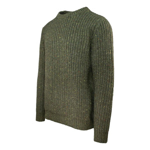 Donegal Crewneck Sweater Olive - Sweater