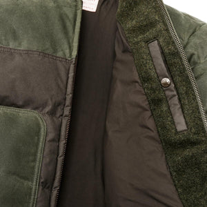 Down Bomber Jacket Otter Green - Jacket