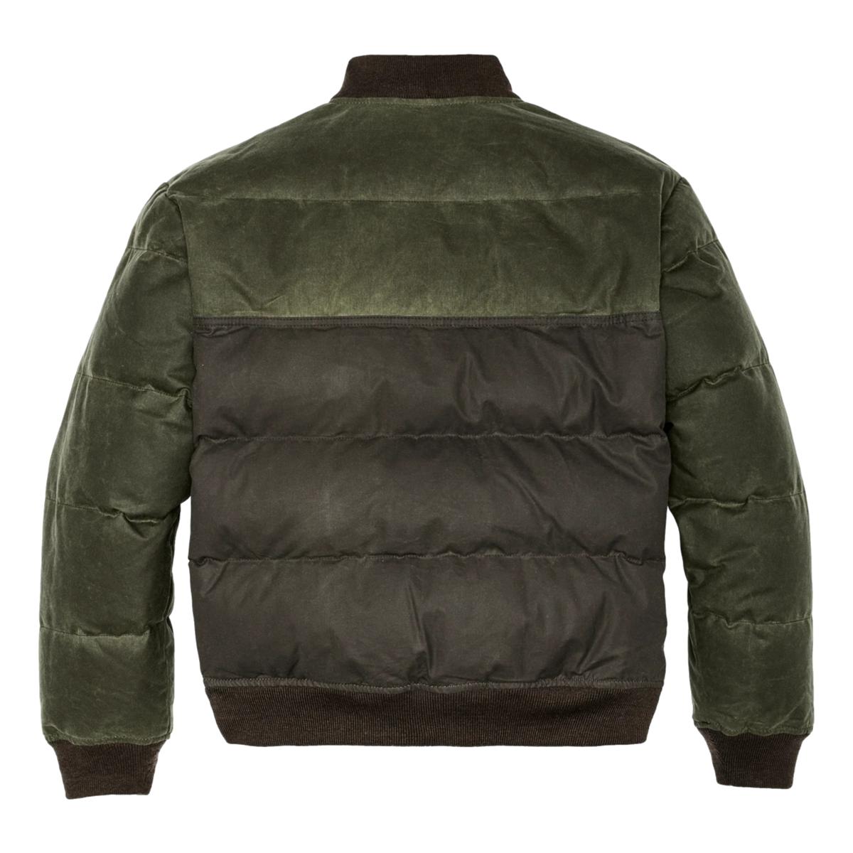 Down Bomber Jacket Otter Green - Jacket