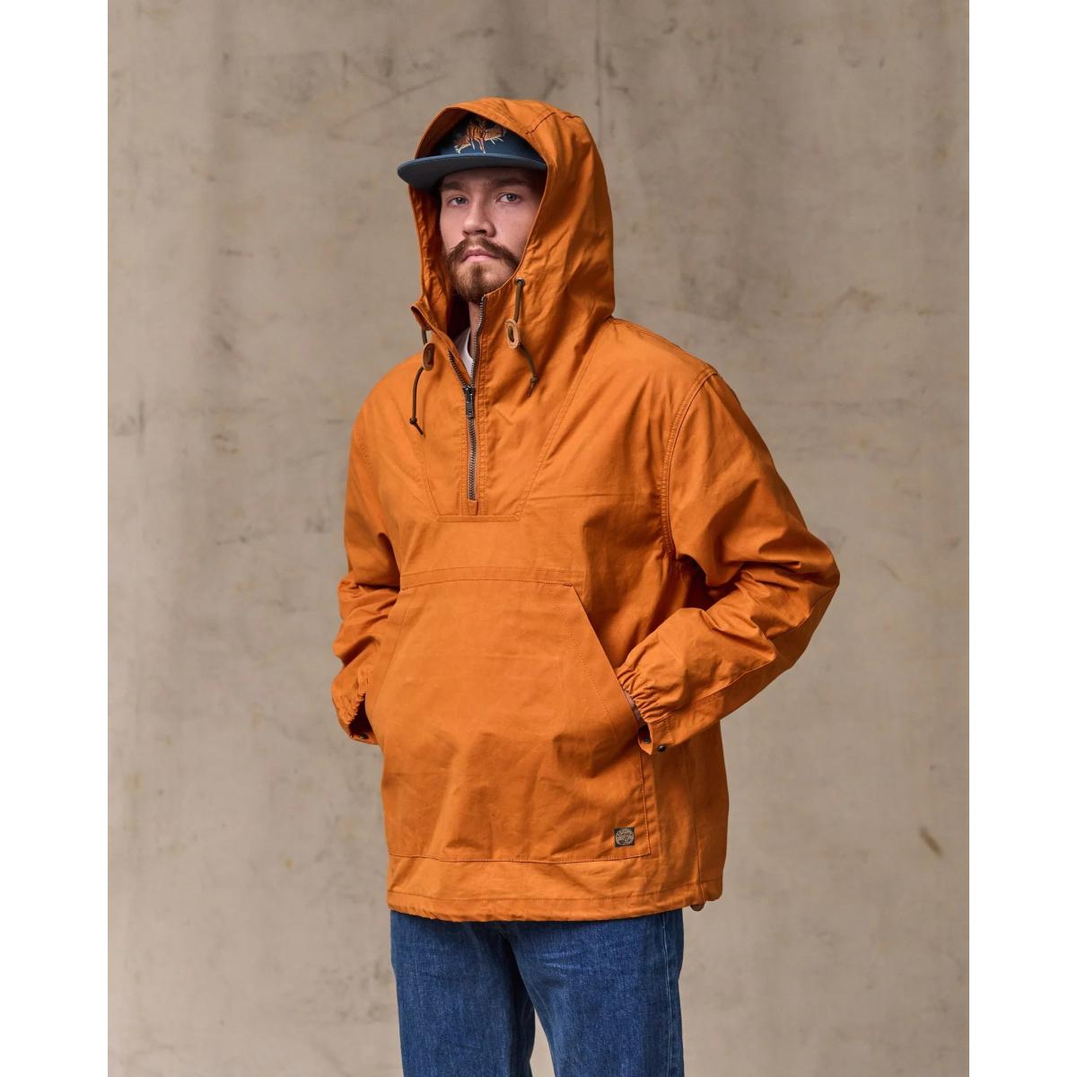 Filson Dry Wax Anorak Larch Gold - MILWORKS