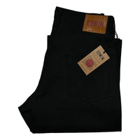 Dry Wide Straight Black Selvedge - Denim