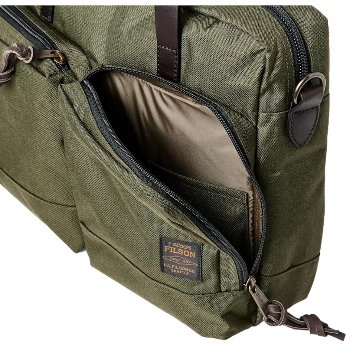 Dryden Briefcase Otter Green - Backpack