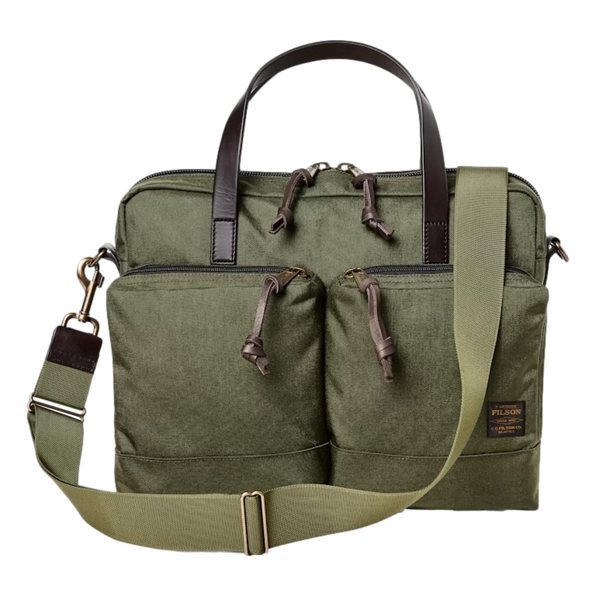 Dryden Briefcase Otter Green - Backpack