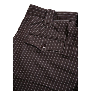 Duster Pant Brown Stripe - Pants