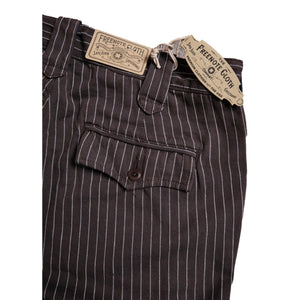 Duster Pant Brown Stripe - Pants