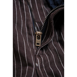 Duster Pant Brown Stripe - Pants