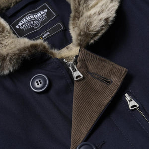 Edgar N-1 Deck Jacket Navy - Jacket