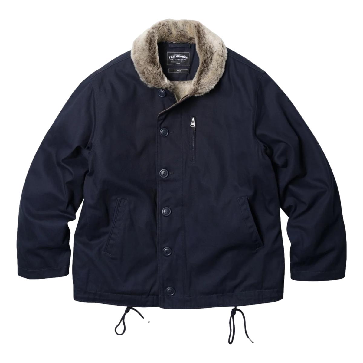 Edgar N-1 Deck Jacket Navy - Jacket