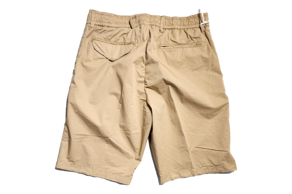 Elastic Waist Chino Short Tan - shorts