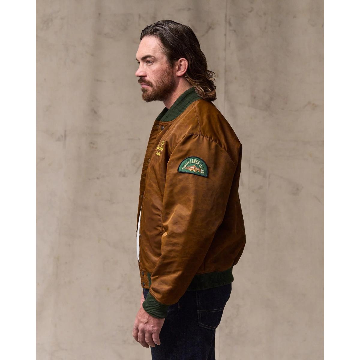 Embroidered Montlake Jacket Whiskey - Jacket