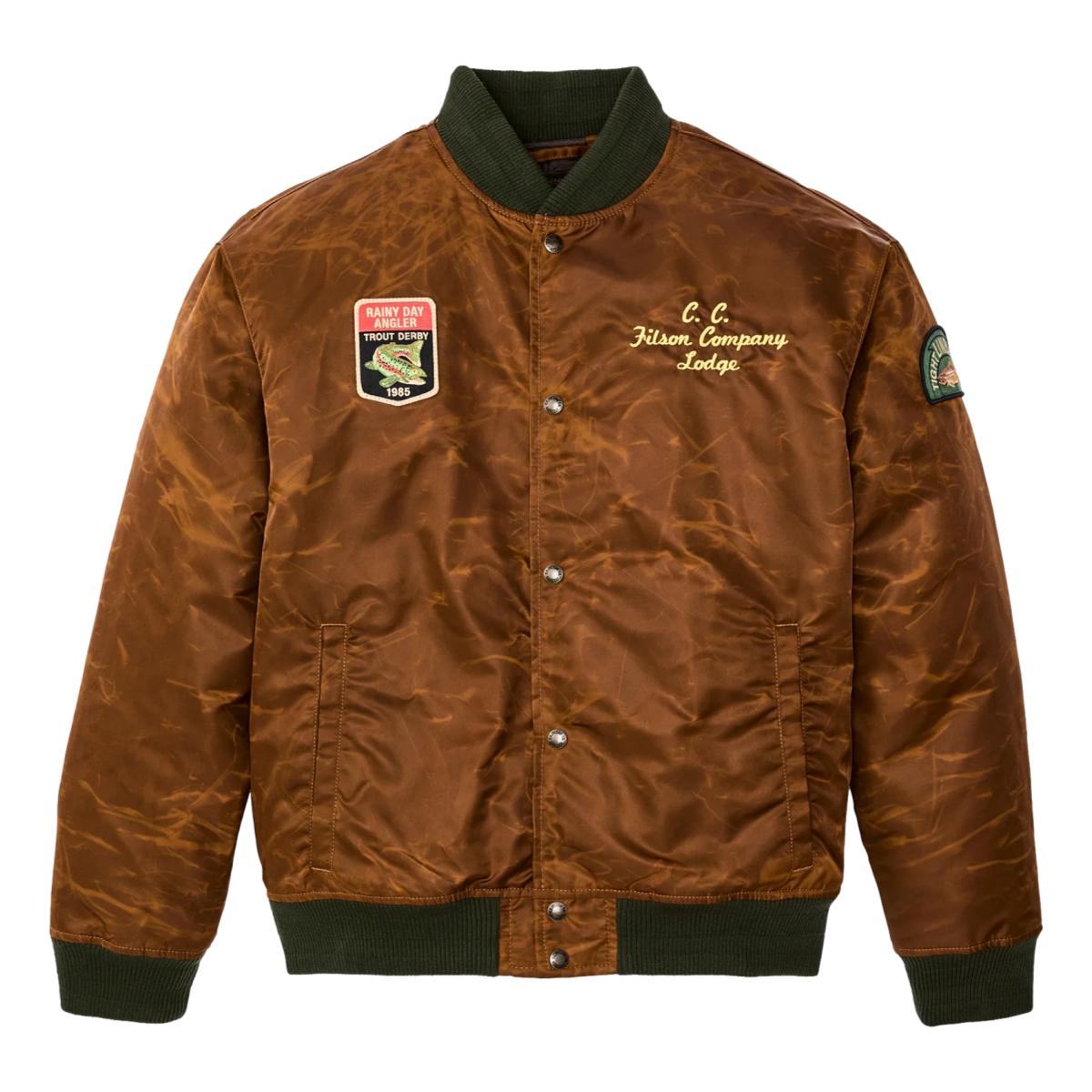 Embroidered Montlake Jacket Whiskey - Jacket
