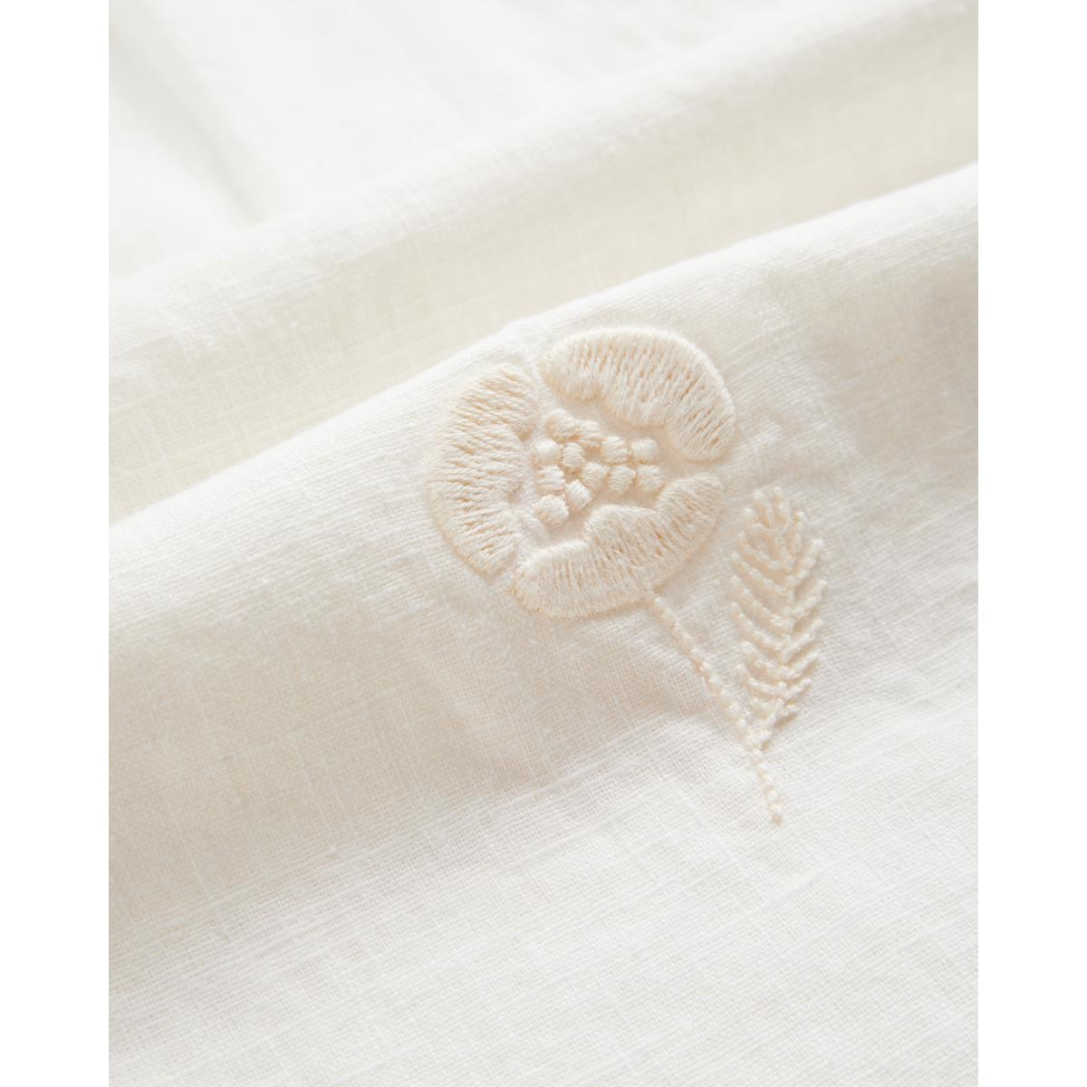 Embroidery Nature Ramie Ecru - Shirts