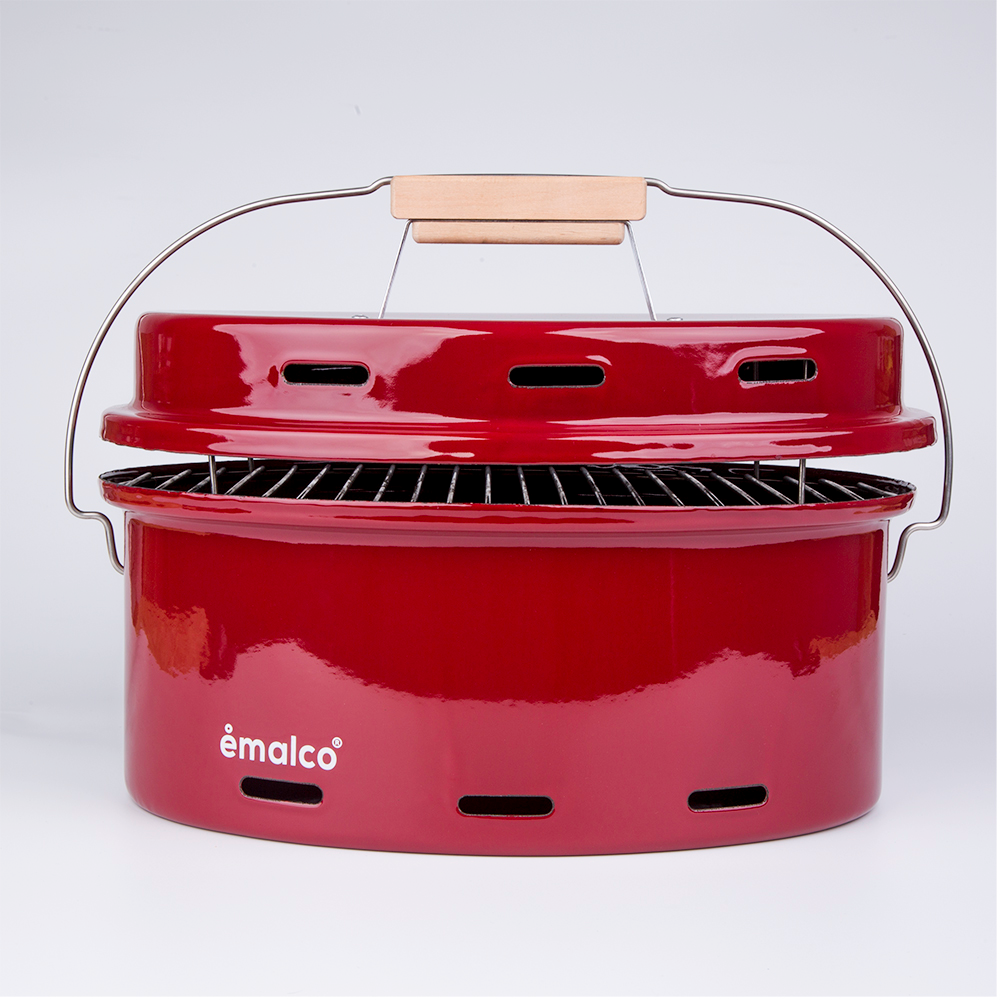 ENAMEL BARBEQUE | BARBEQUE: Burgundy