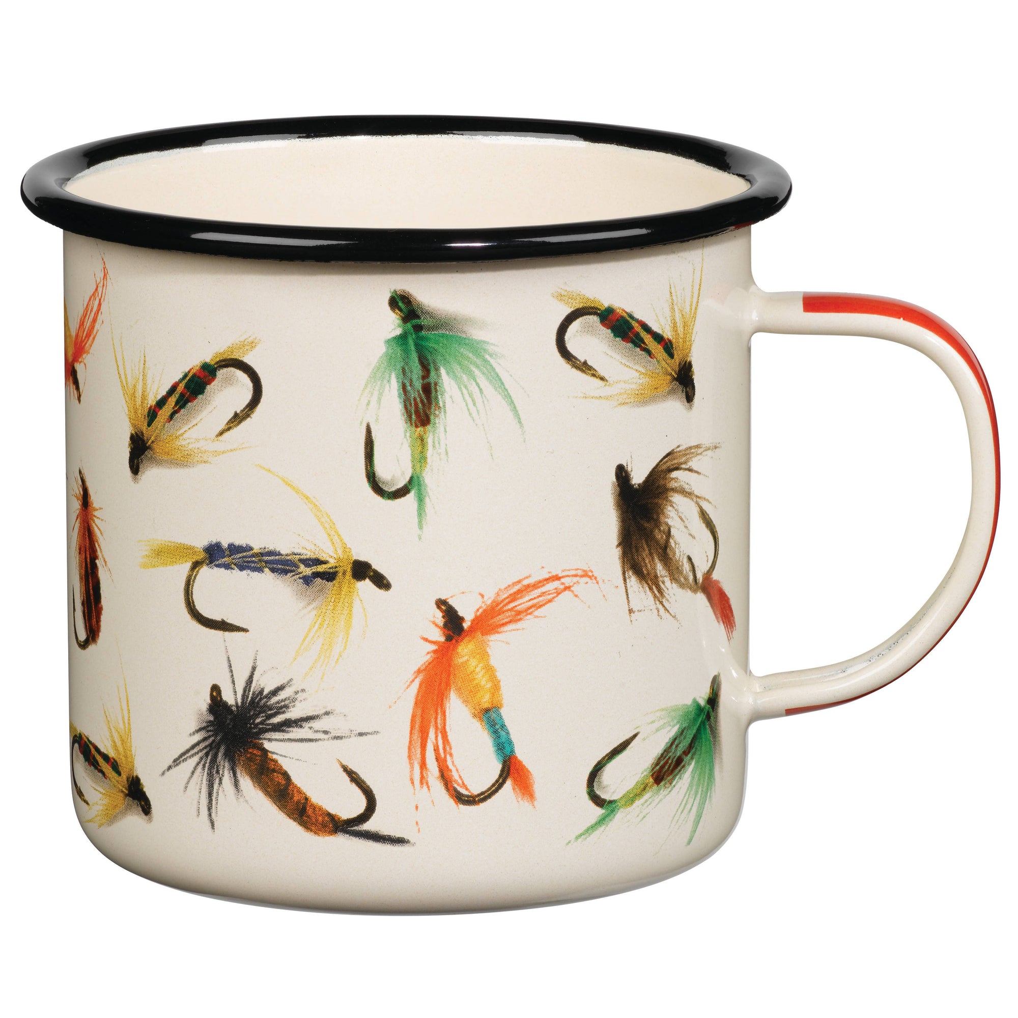 Enamel Mug - Fly Fishing 17oz