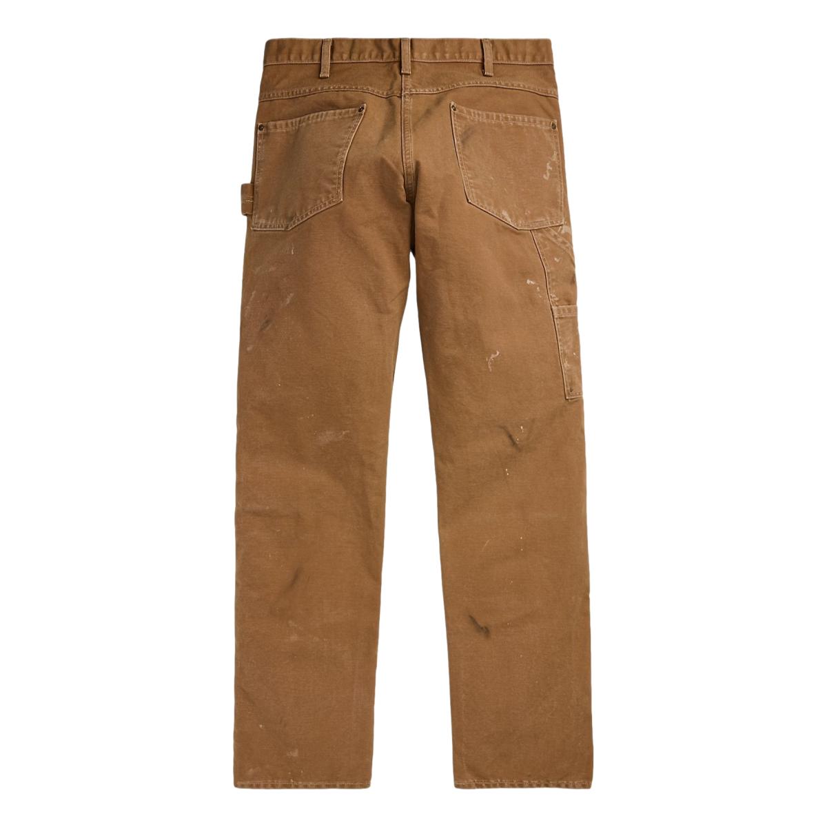 Engineer Fit Distressed Carpenter Pant Khaki - Pant