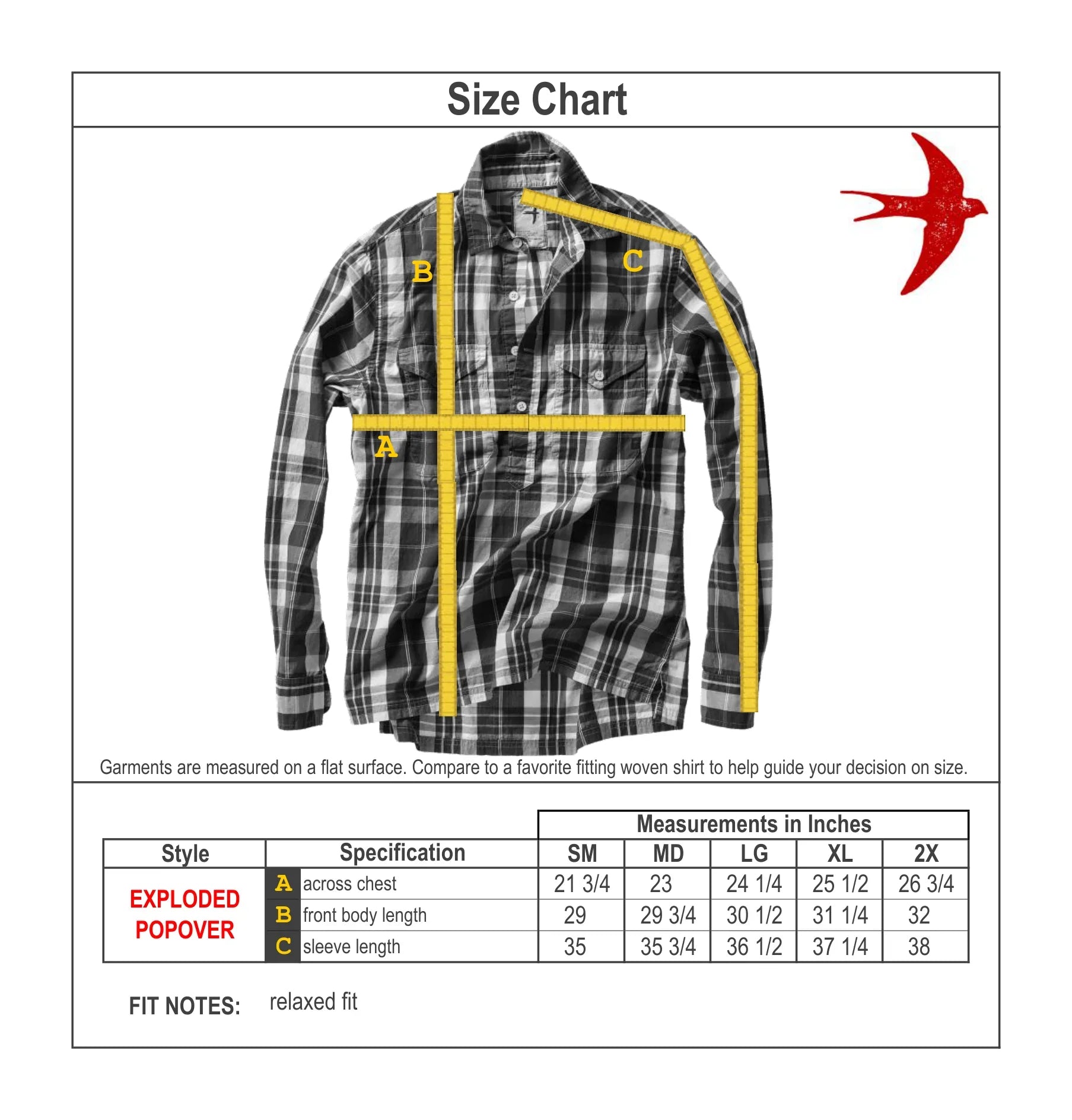 Exploded Popover Navy Burgundy Madras - Shirts