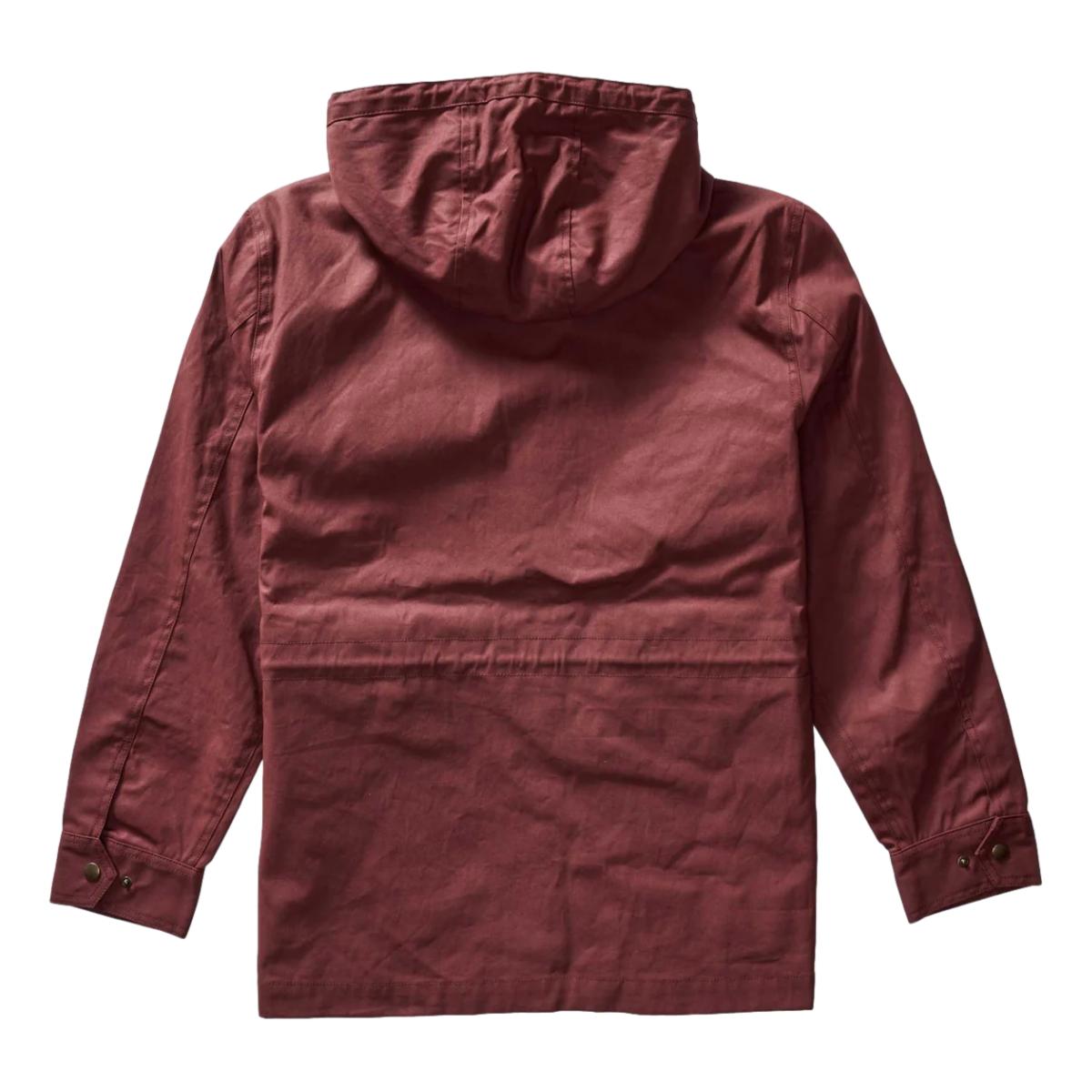 Explorer Jacket Red Wine Dry Wax - parka