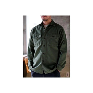 Fatigue Shirt Jacket Green - MILWORKS