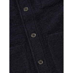 Field Jacket Navy Wool - Jacket