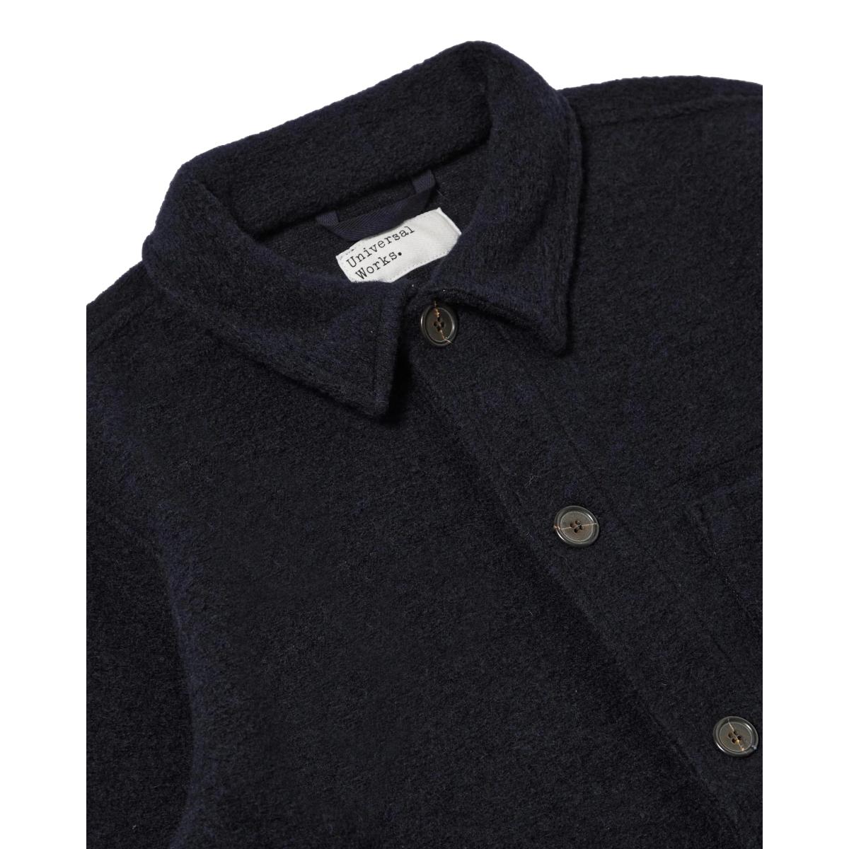 Field Jacket Navy Wool - Jacket