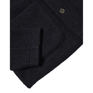 Field Jacket Navy Wool - Jacket