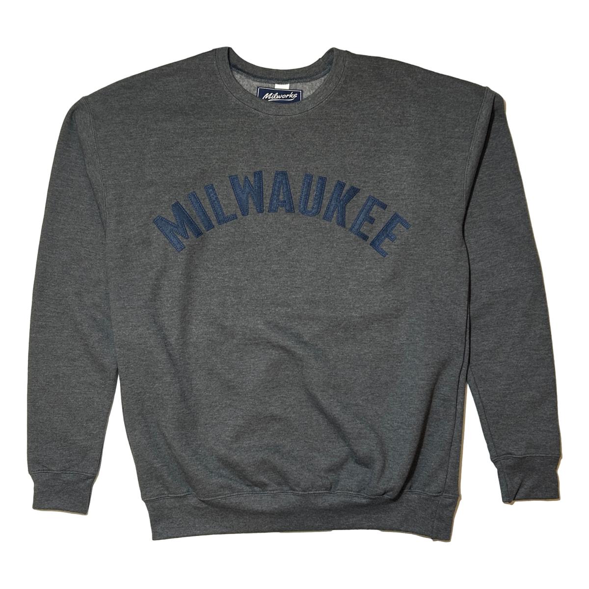 Fieldhouse Milwaukee Sweatshirt Charcoal - Sweatshirt