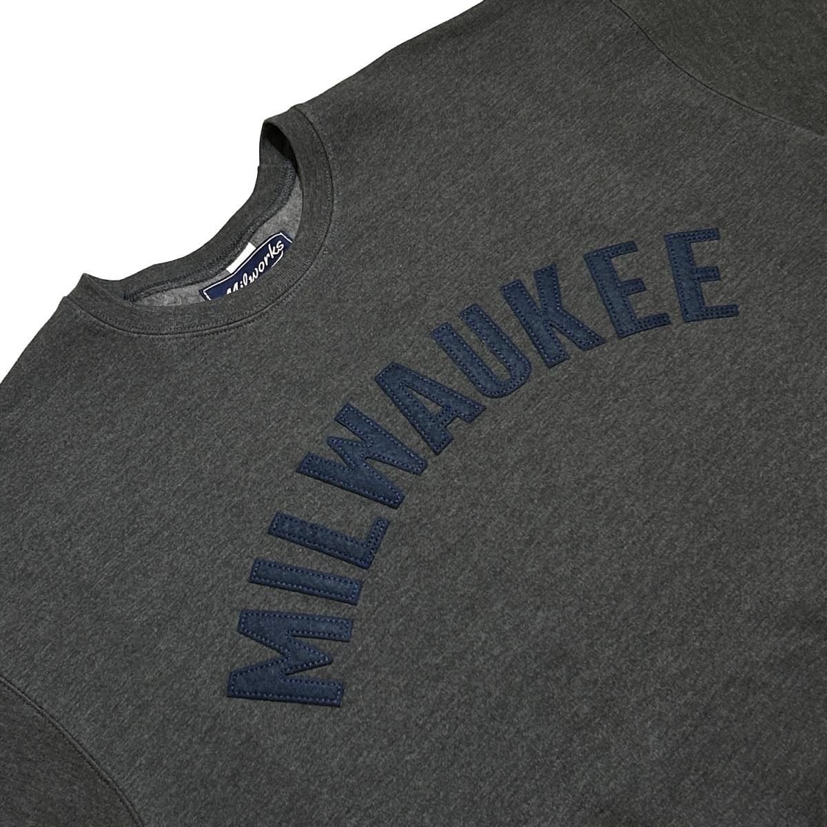 Fieldhouse Milwaukee Sweatshirt Charcoal - Sweatshirt
