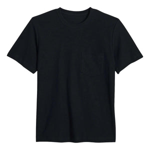 Fieldhouse Slub Pocket Tee Black - T Shirts