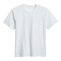 Fieldhouse Slub Pocket Tee White - T Shirts