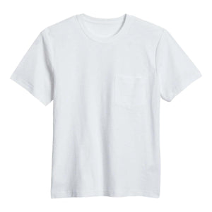 Fieldhouse Slub Pocket Tee White - T Shirts