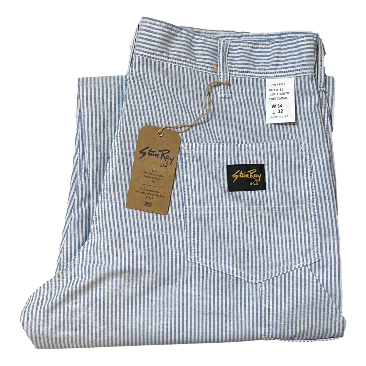 Fit 22 Limited Painter Pant Shirting Stripe - Denim