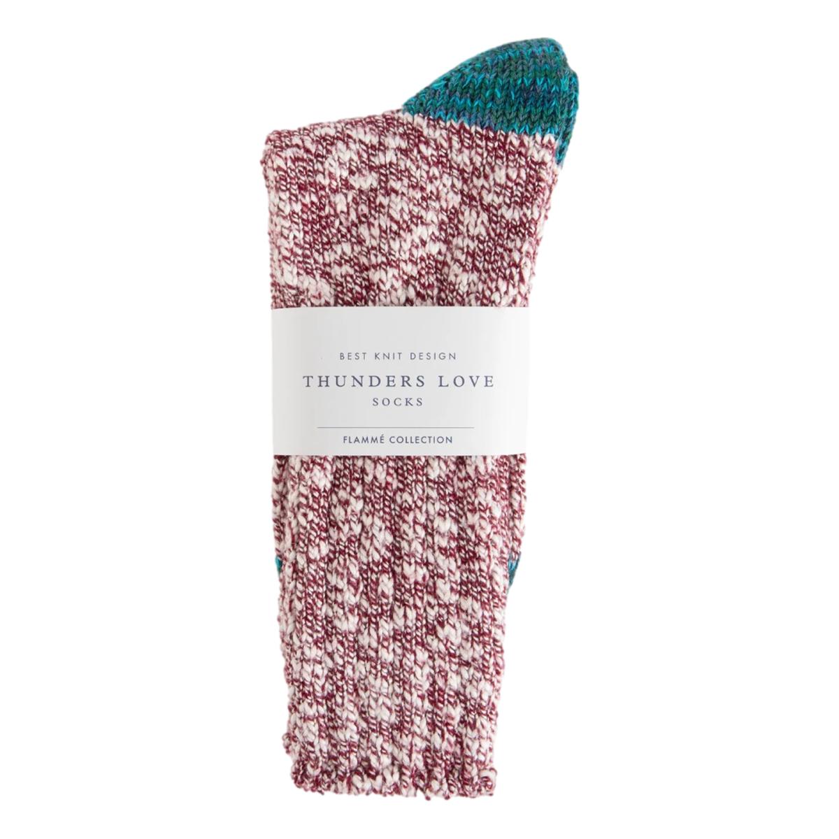 Flammé Collection Burgundy Socks - Socks