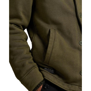Fleece Deck Jacket Company Olive - knitwear