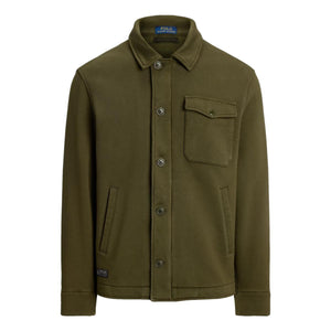 Fleece Deck Jacket Company Olive - knitwear