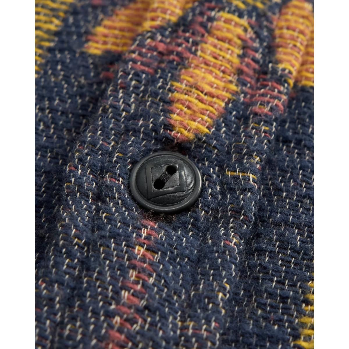 Floral Jacquard Workshirt Plum Multi - Overshirt