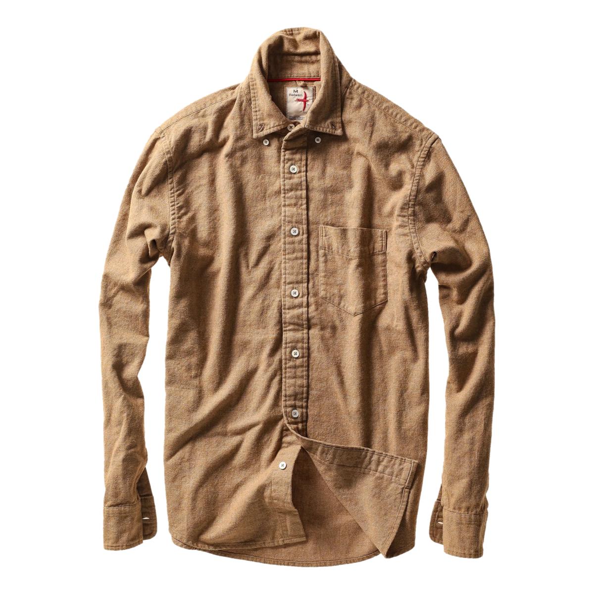 Flyweight Flannel Dk Honey Twill - Shirts