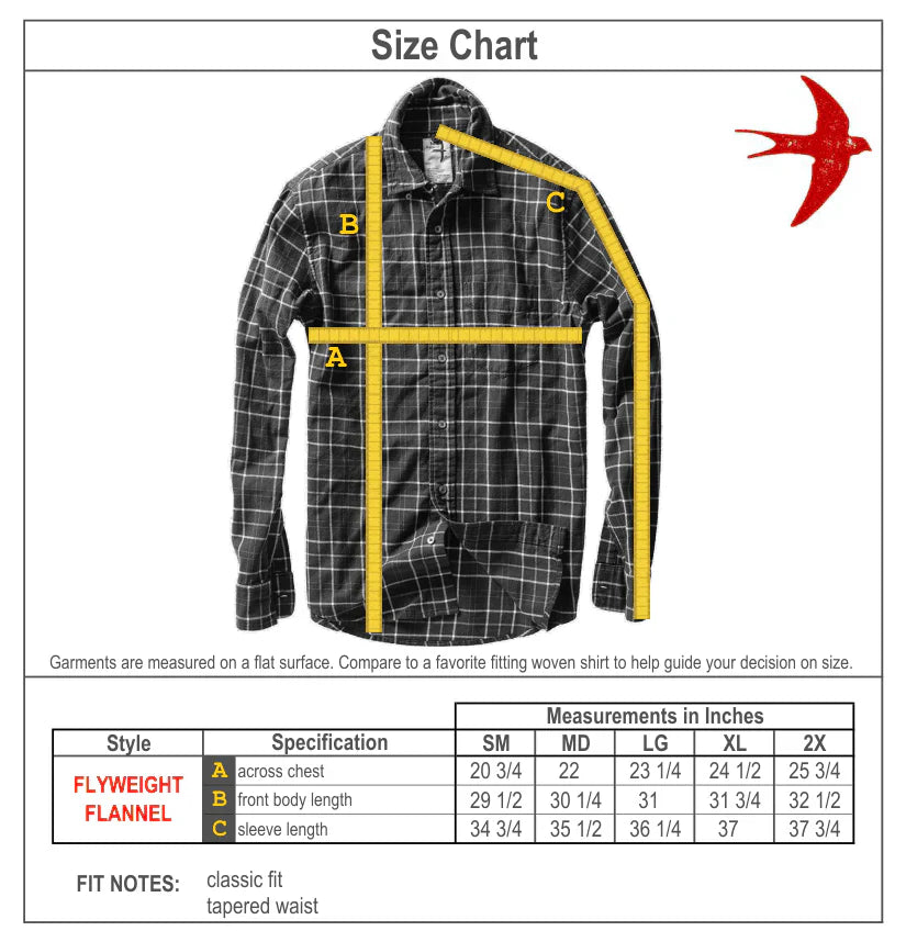 Flyweight Flannel Dk Honey Twill - Shirts