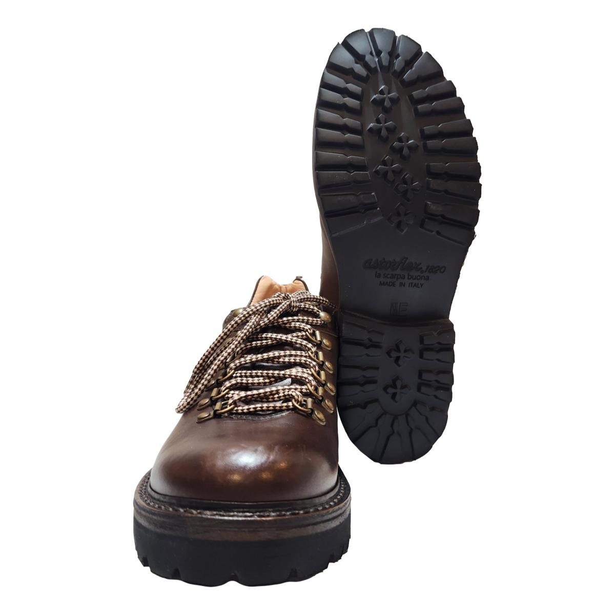 Forflex Lug Sole Moro Dark Brown - Shoes