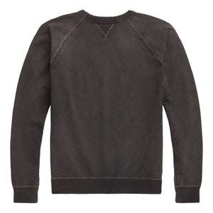 French Terry Crewneck Black Indigo - Sweatshirt